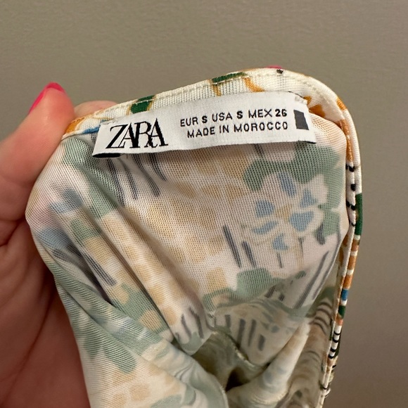 Zara Print Dress - Picture 3 of 4